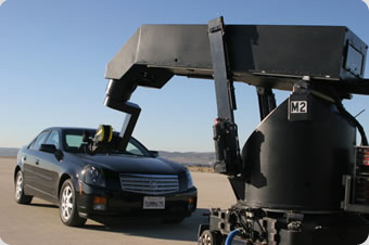The Milo on set