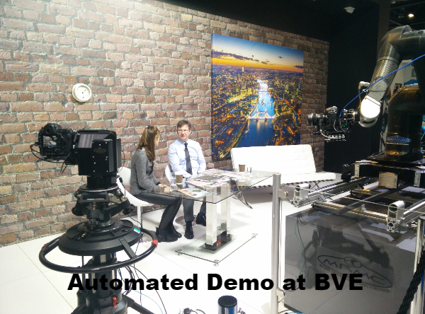 Automated demo at BVE