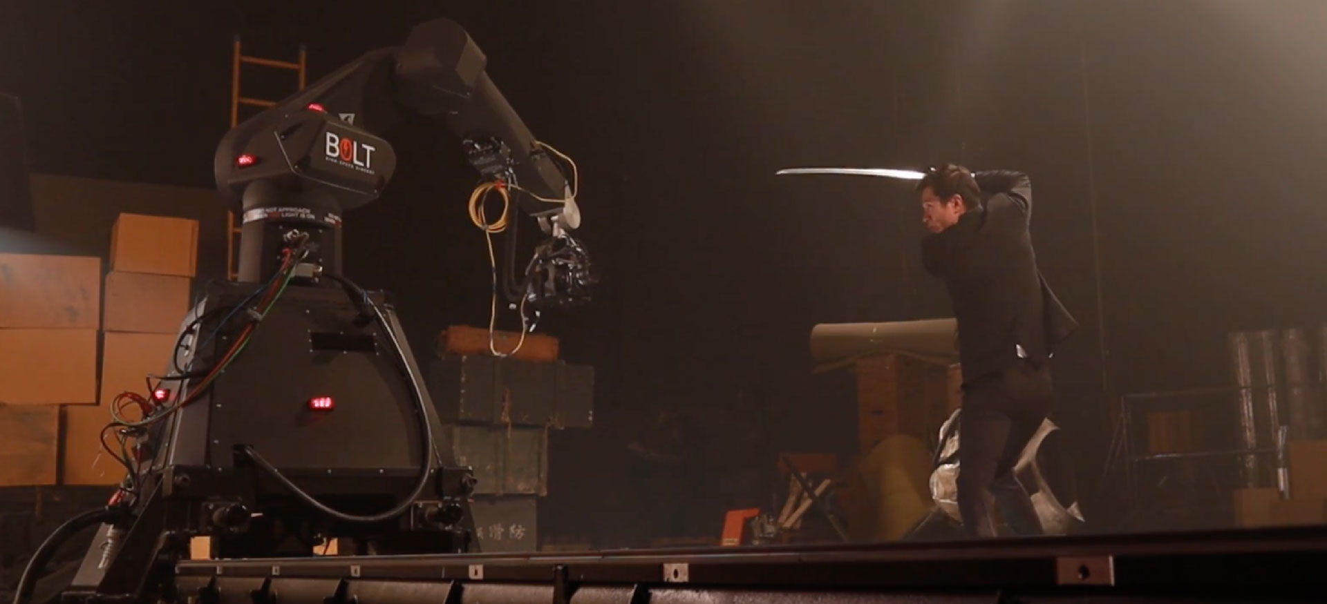 Samurai Sword Fights With Cinebot rig | Mark Roberts Motion Control