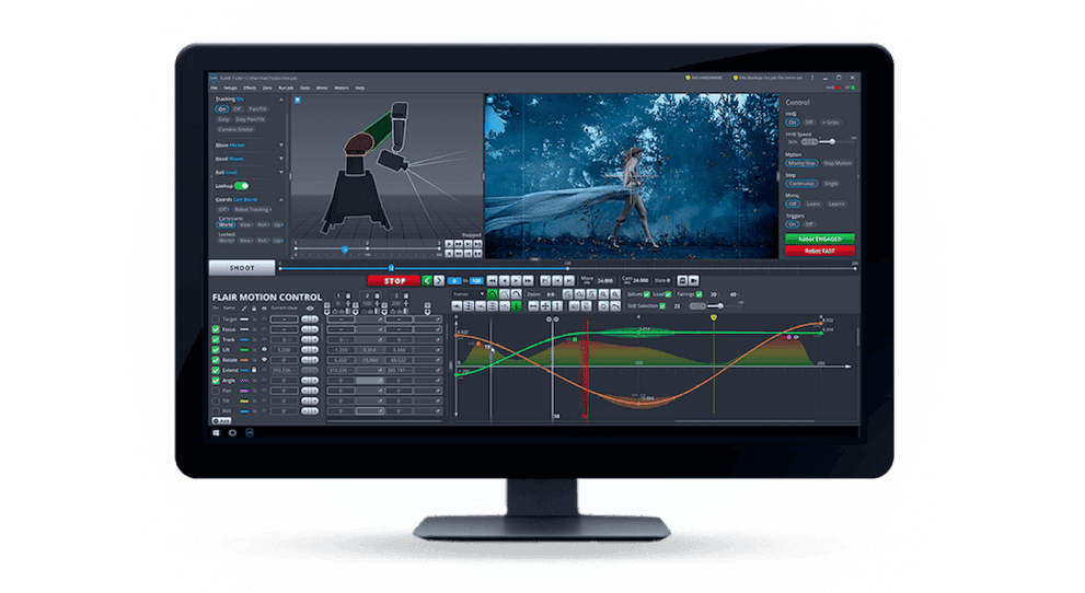 Bolt and Flair MRMC’s premier motion control software