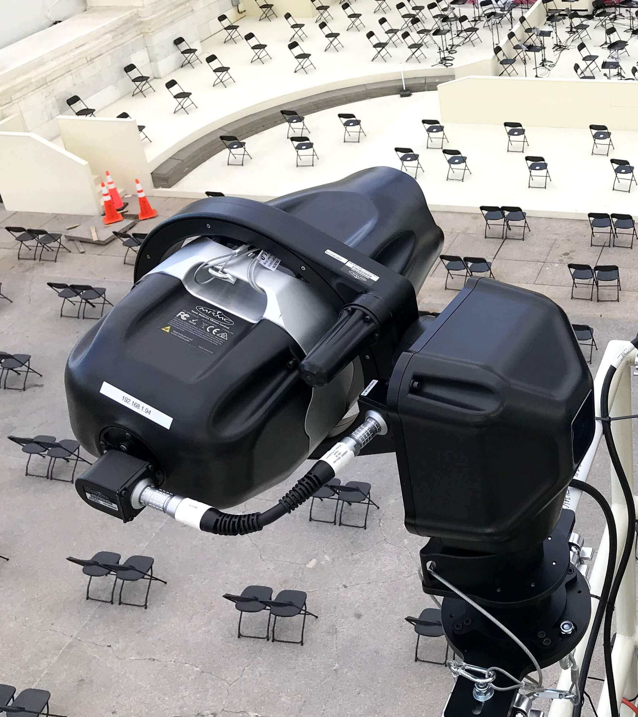 Robotic Pod at Inauguration at Capitol Hill