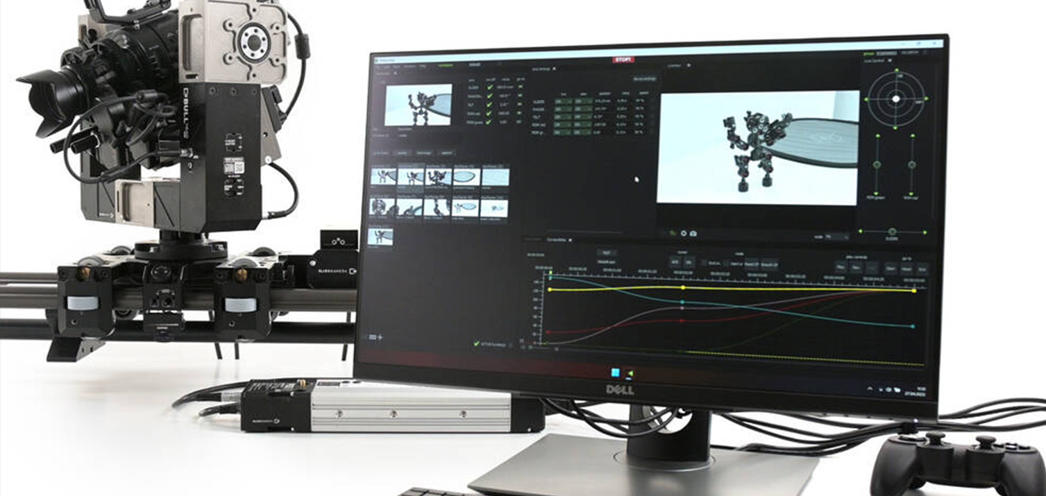 Slideye Software setup: control software from Slidekamera by MRMC for select MRMC robotics