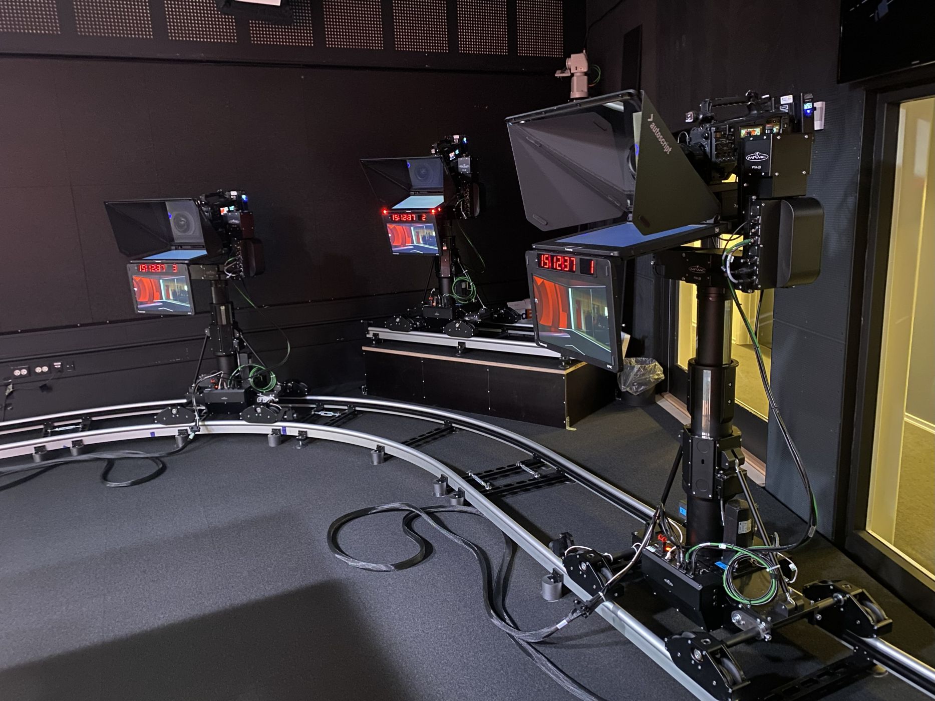 MRMC TRH Track Robotic Heads at TV2 Fyn in Denmark