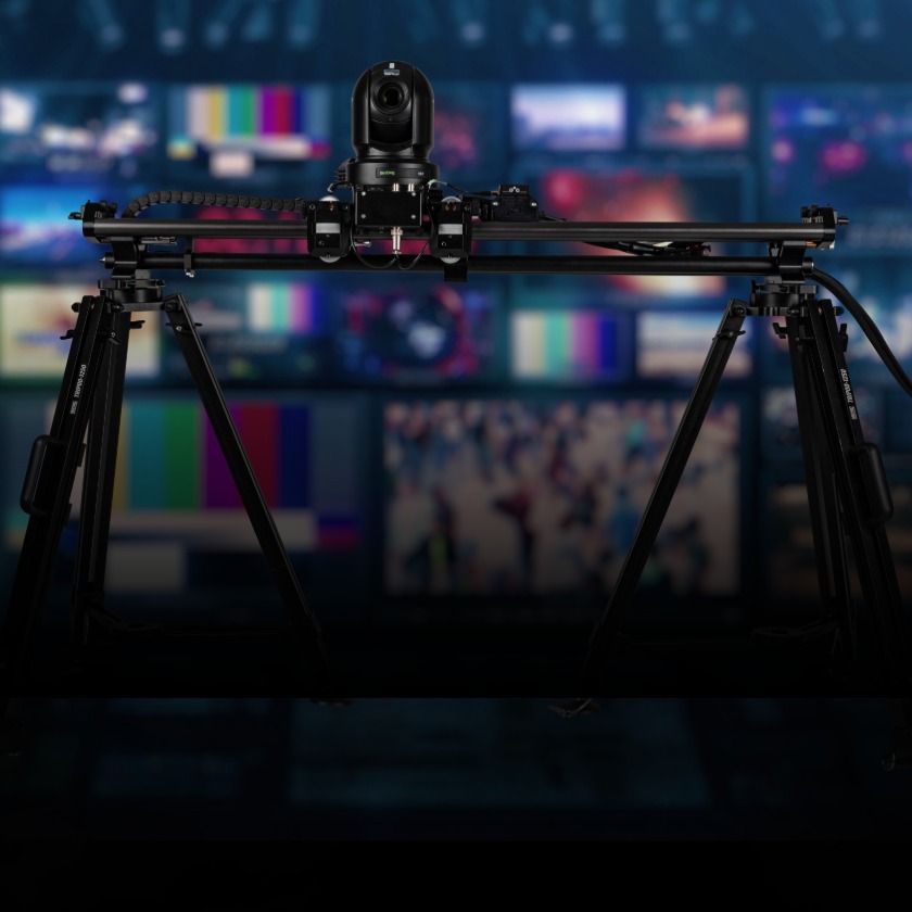 QRS Quiet Rail System, light track and rail system for small payload