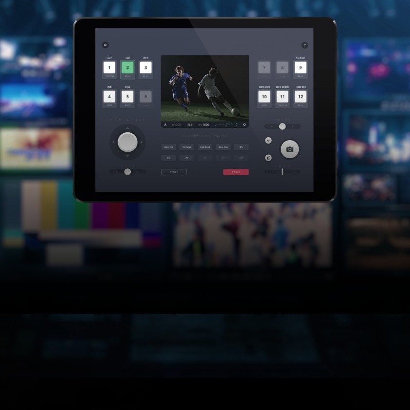MHC Multi Head Controller Software for controlling robotic heads and camera systems in broadcast