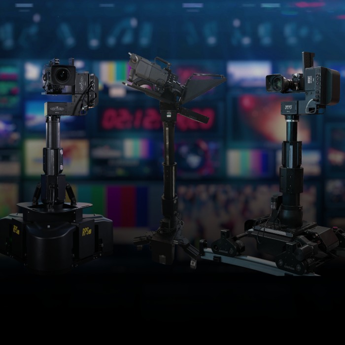 MRMC Heavy Lift Systems, TRH Track Robotic Head, SLH Static Lift Head, RPS-C2 Roaming Pedestal System