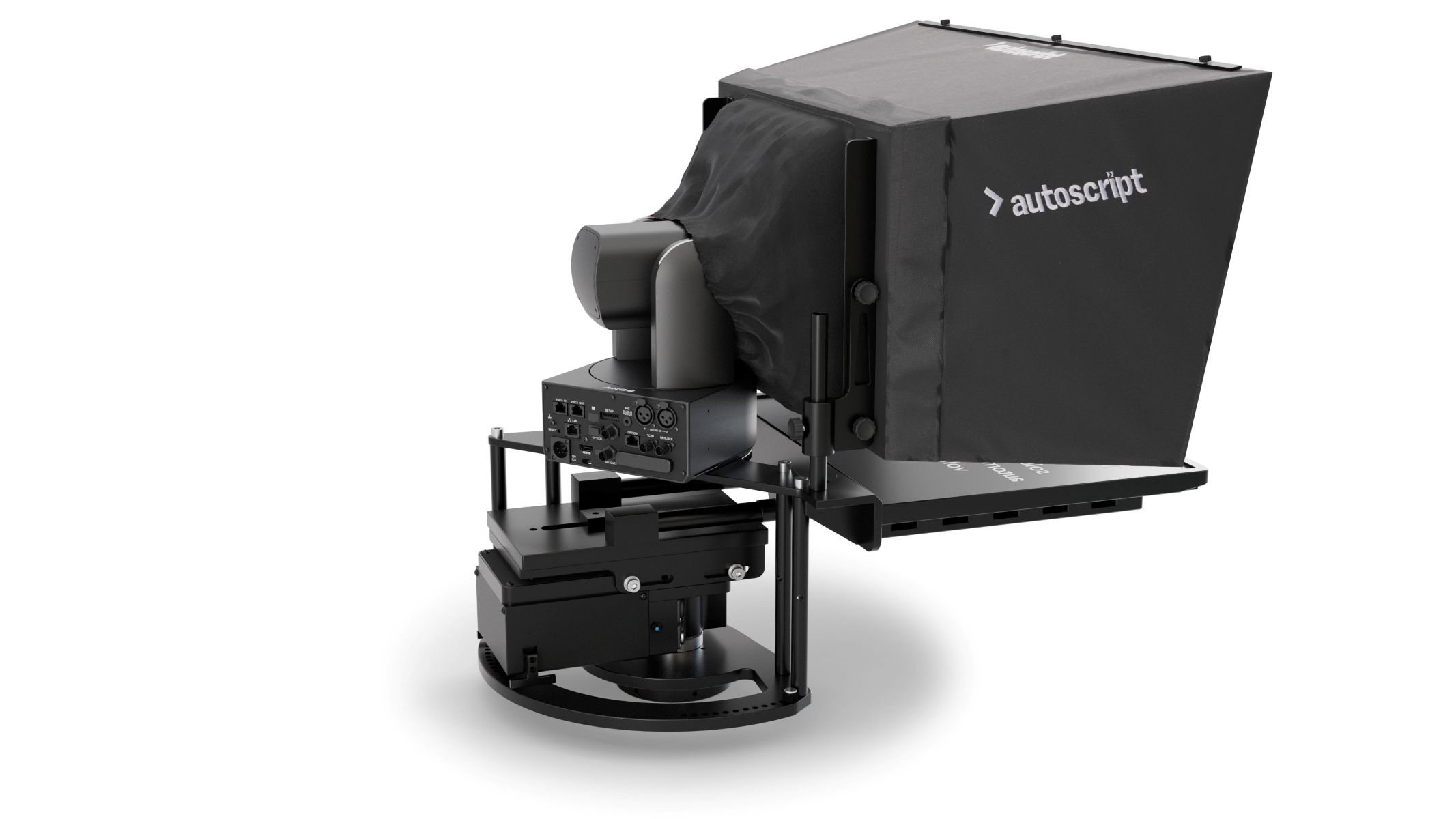 PM-1 Prompter Mover with PTZ camera and Teleprompter