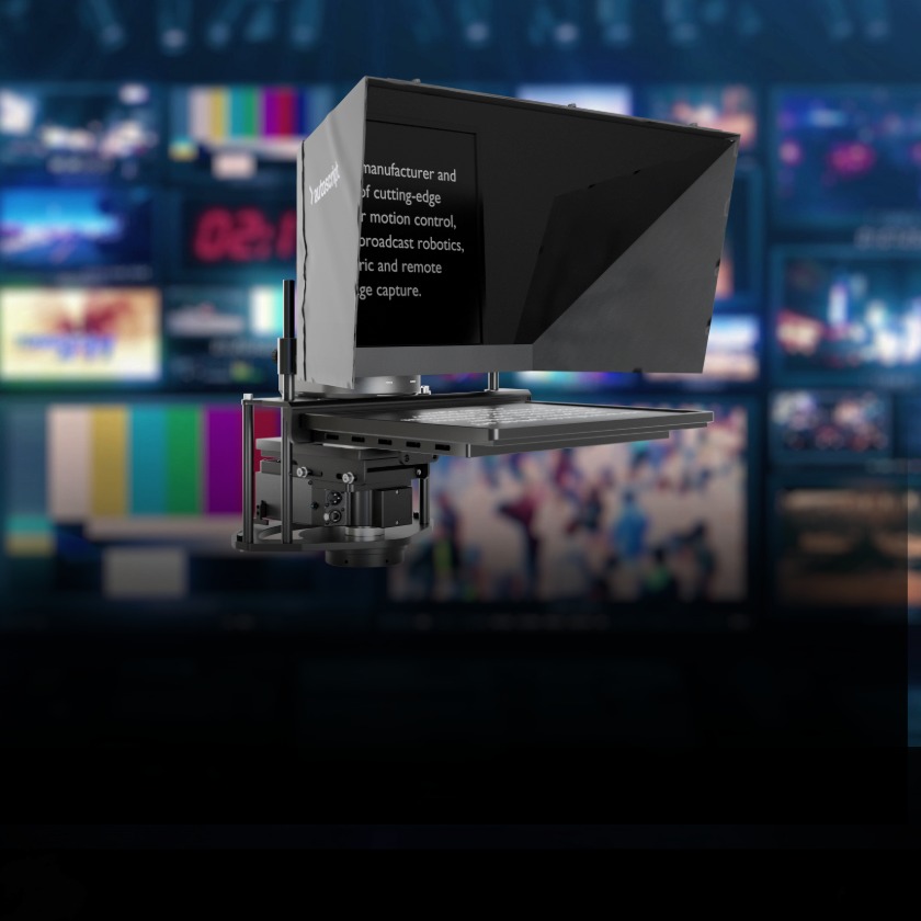 PM-1 Prompter Mover with PTZ camera and Teleprompter